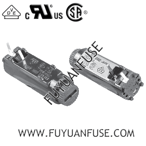 5*20 PCB板安裝保險絲座 FH-B13HA VDE UL CSA 10A250V